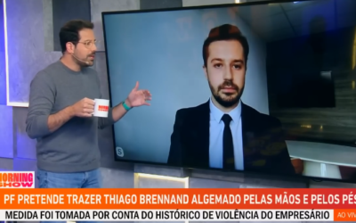 Thiago Brennand deve retornar ao Brasil algemado por pés e mãos